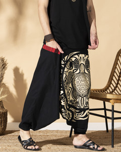 The Veshti Company Printed Cotton Men Harem Pants