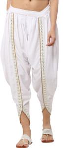 Aasma Creatives Embroidered Rayon Women Harem Pants