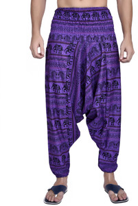 Viku Printed Cotton Men Harem Pants