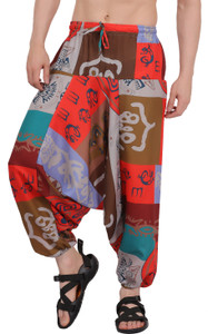 Whitewhale Printed Cotton Men Harem Pants