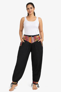 SR Collection Geometric Print, Solid Cotton Men & Women Harem Pants