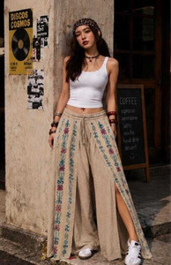 Asteva Printed Cotton Women Harem Pants - Image 5