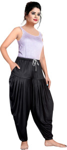 PURSA Solid Lycra Women Harem Pants
