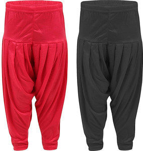 kmr Solid Viscose Girls Harem Pants