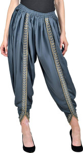 PINOVO Embroidered Rayon Women Harem Pants