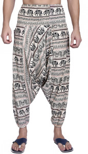 Viku Printed Cotton Men Harem Pants