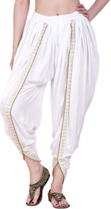 PINOVO Embroidered Rayon Women Harem Pants