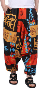 Whitewhale Printed Cotton Men Harem Pants