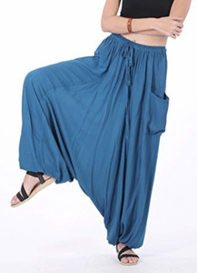 Fashion Passion India Solid Rayon Women Harem Pants