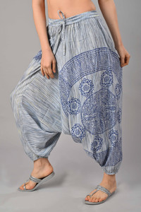Negen Printed Cotton Men & Women Harem Pants