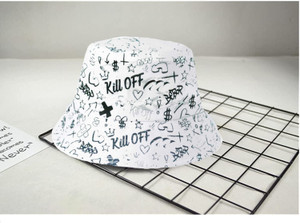 Jamont Unisex Bucket Hat Beach Sun Hat Fishing Hat Reversible Double-Side-Wear