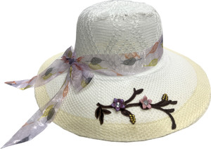 INFISPACE Wide Brim Fedora/Tribly Summer Beach Hat