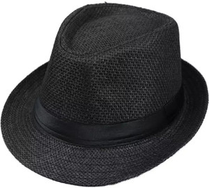 Clothera Summer Straw Fedora Hat