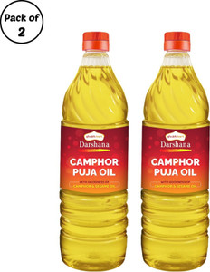Shubhkart Darshana Camphor Puja Oil 900 ML (Pack of 2)