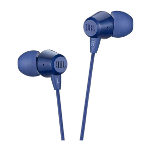 JBL C50HI Wired Earphones Blue - Image 6