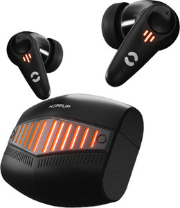 HOPPUP Gaming Earbuds with 35MS Low Latency, 13MM Drivers & Quad Mic ENC Bluetooth