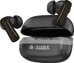 Aroma TWS21 Upto 50Hr Playtime*, Dual Paring, BT v5.4, Fast Charging, Heavy Bass Bluetooth