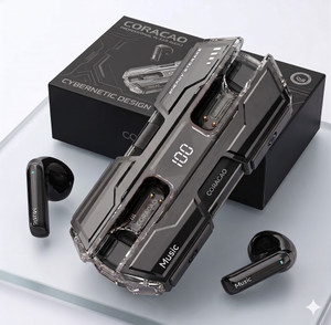Coracao Trending K8 Wireless Earbuds ANC Bluetooth HiFi Sound Touch Control TWS Earbuds Bluetooth