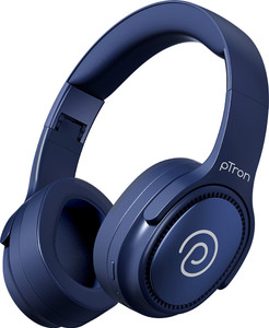 PTron Studio Pro w/ 65hrs Playtime, AI-ENC Calls, Pristine Sound, Dual-device Pairing Bluetooth
