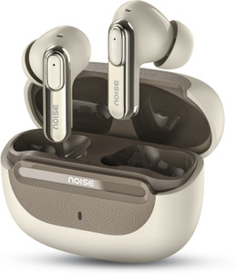 Noise Buds UNO, 40Hrs Playtime, Quad Mic with ENC, Premium Leather Accent, Dual Pair Bluetooth