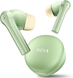 Mivi DuoPods Maxx, 13mm Bass, AI ENC HD Calls, IPX4 Bluetooth