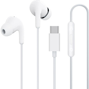 Urbanoe Type-C Earphone Wired White - Image 2