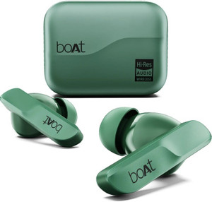 boAt Airdopes 800(2025 Launch) HiDef w/Hi-Res Audio by LDAC, 4 Mics AI-ENx Tech Bluetooth