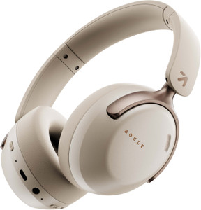 Boult Soniq 70Hrs Battery, 40mm Drivers, Dual Pairing, ENC Mic, Foldable Design, 5.4v Bluetooth & Wired
