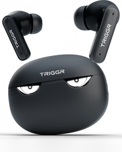 TRIGGR Kraken X5 with 50H Battery, BT v6.0, 40 ms Low Latency, 4-Mic ENC, Rapid Pairing Bluetooth