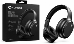 Coracao Wireless Stereo Headphones with 40mm Drivers, Bluetooth 5.3, 15H Use Bluetooth