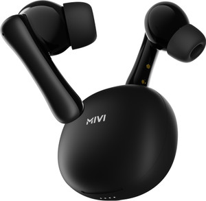 Mivi DuoPods Storm [New launch], 60 Hrs, 13mm Drivers, Fast Charging, BT v5.3 Bluetooth