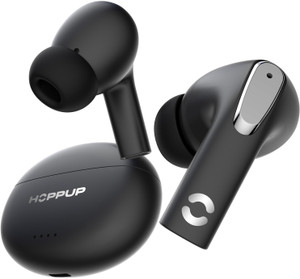 HOPPUP AirDoze S50 Earbuds with upto 50H Playtime, ENC, Bass Mode, Gaming Mode & BT 5.3 Bluetooth