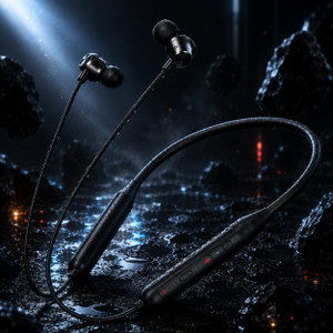 DSSB Sports Bluetooth Neckband with Sweat Resistant Design Bluetooth