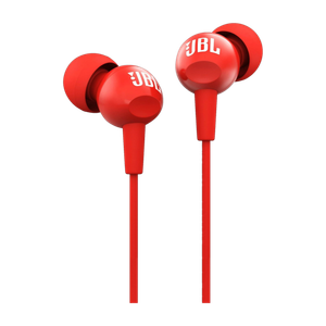 JBL C150SI Red Wired Earphones with Remote - Image 6