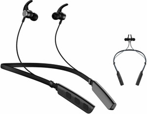 Worricow Pro Bass Wireless Bluetooth Neckband Earbud Headset Sports Running Sweatproof Bluetooth Gaming