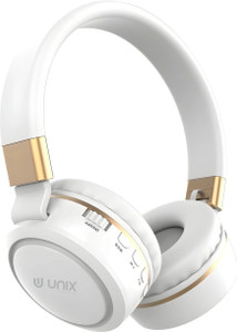 Unix Wireless Headphones 12 Hrs Playtimei 40mm Drivers