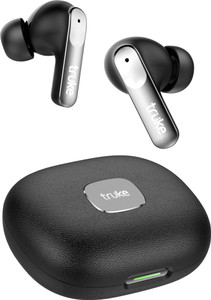 truke Mega 8 earbuds w/ 24-bit Spatial Audio, 70H Playtime, 13mm Drivers, Quad-Mic ENC Bluetooth