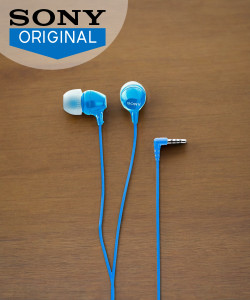 SONY EX14AP Wired Headphones Blue - Image 6