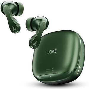 boAt Airdopes 313, Glide Shell, ENx Tech, 75H Battery, Stream Ad Free Music via App Bluetooth