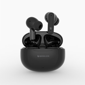 Boston Levin Pods-Gen2,BT 5.3,AAC/,ENC,50ms LowLatancy,T-C Charging,IPX5,Upto40H Playtime Bluetooth