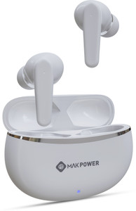 MAK POWER 48H Playtime | ENC | HD Sound | Deep Bass | Fast Charge | Touch Control Earbud Bluetooth