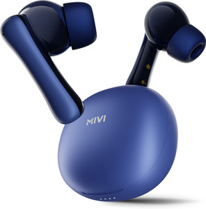 Mivi DuoPods Storm [New launch], 60 Hrs, 13mm Drivers, Fast Charging, BT v5.3 Bluetooth