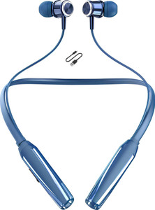 CARRON Rock - 48 Hour Playtime Headphone Neckband Earphone (Blue4) Bluetooth