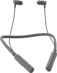 Aroma NB119 Clear Upto 60 Hours Playtime* Magnetic On/Off, ENC, Voice Changer Neckband Bluetooth Headset Midnight Grey, In the Ear