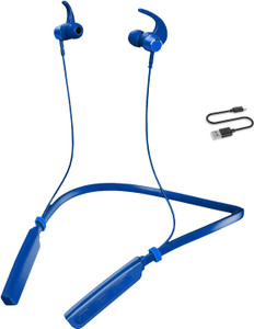 TEQIR Bluetooth neckband with magnetic earbuds, High Bass 10MM Drivers,Water Resistant Bluetooth
