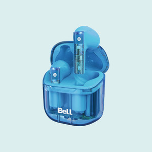 BELL TWS PodsClear in-Ear Wireless Charging Portable Bluetooth Earbuds, Finger Sensor Bluetooth
