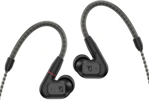 Sennheiser IE 200 In Ear Wired Audiophile Headphones with Deep Bass and Flexible Ear Hooks Wired