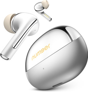 Number Navo Buds X3 w/ 50H Playtime, Dual Pairing, 13mm Speakers, ENC, 45ms Low Latency Bluetooth