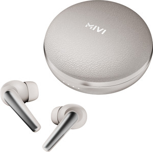 Mivi DuoPods Solo TWS New Launch, 35dB ANC, 60H, Rich Bass, 50ms Gaming Mode, BT v5.3 Bluetooth