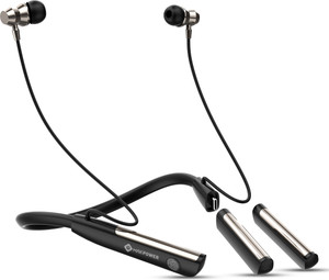 MAK POWER Touch Control, 100H Music Time with Extra Detachable Battery Wireless Neckband Bluetooth